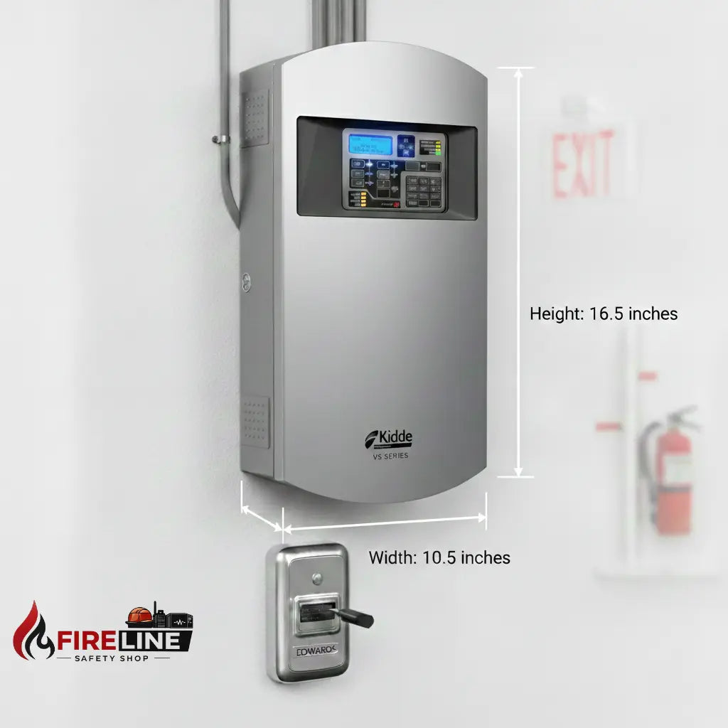 VS1-G-SP Panel central sistema de alarma contra incendios   Edwards Kidde Fireline Shop