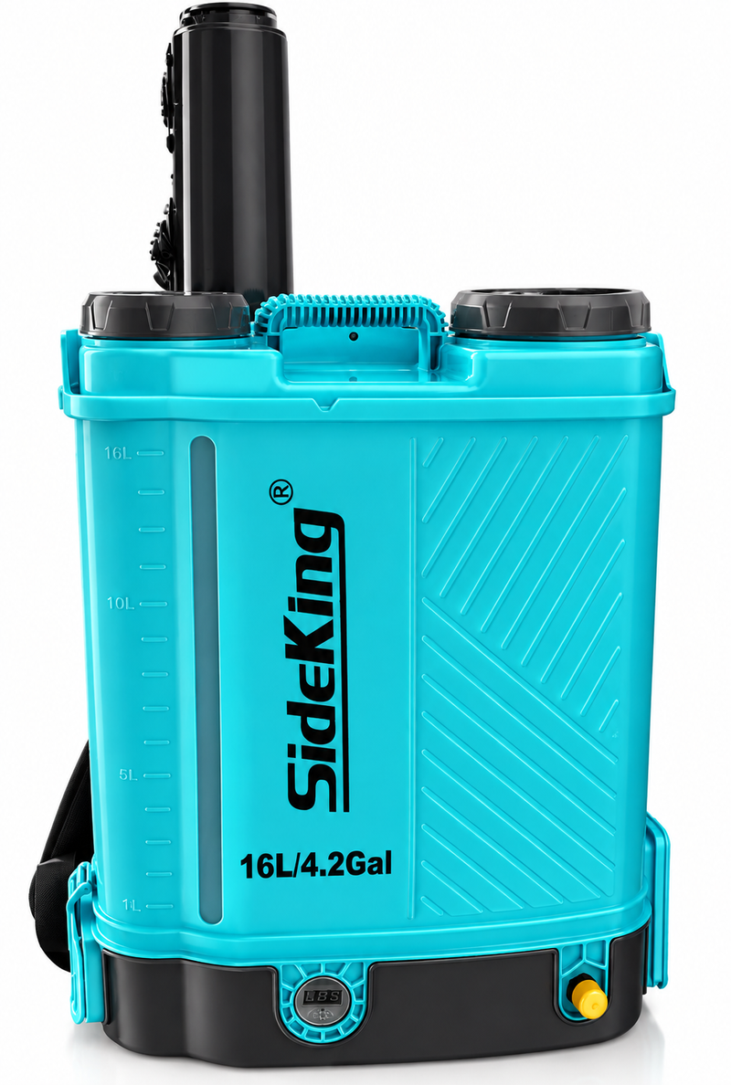Bomba de espalda eléctrica SideKing de 16 L